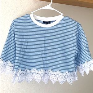 TopShop Crop Shirt